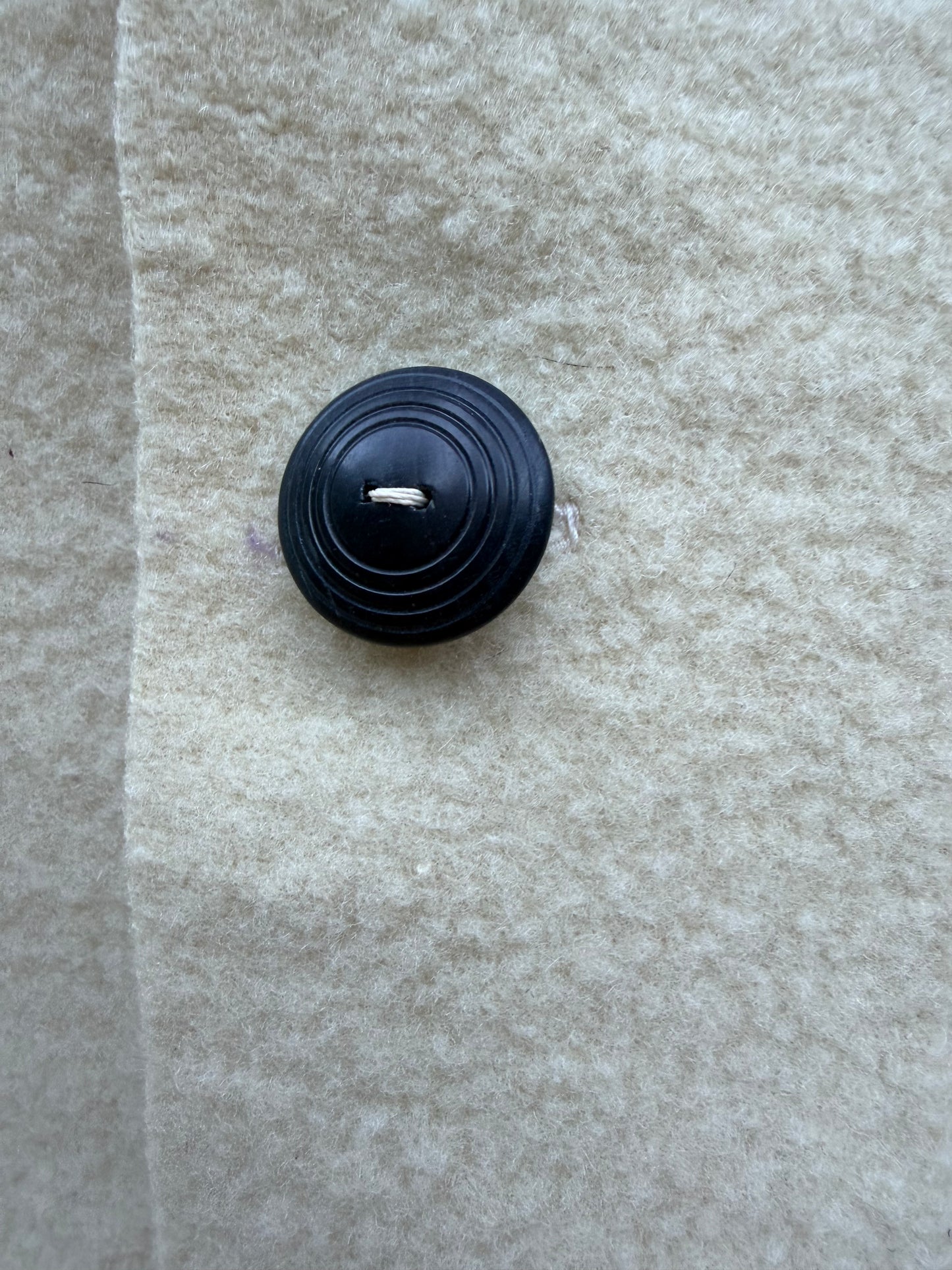 WWII Wool US Navy Blanket Campfire Coat Large