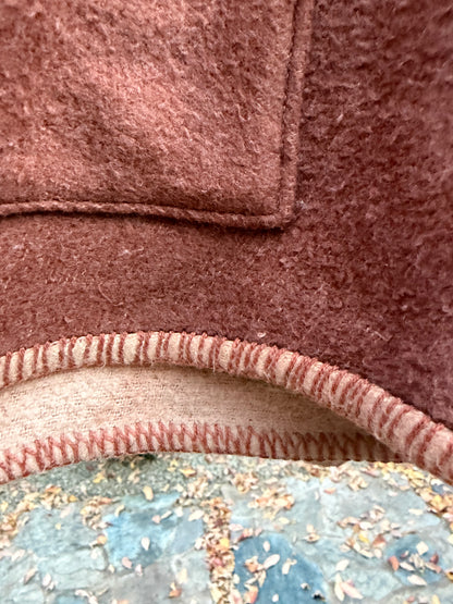 1940's Beacon Campfire Coat Cowboy Brown Tan Creme Woman’s Medium