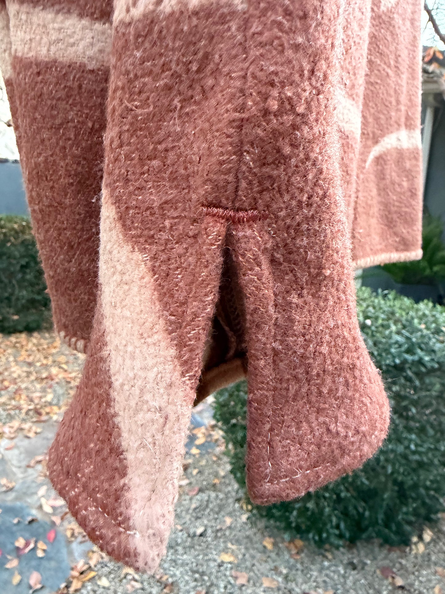 1940's Beacon Campfire Coat Cowboy Brown Tan Creme Woman’s Medium