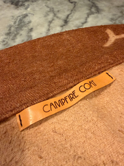 1940's Beacon Campfire Coat Cowboy Brown Tan Creme Woman’s Medium