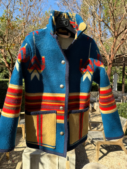 Campfire Coat Vintage Pendleton® Wool Small