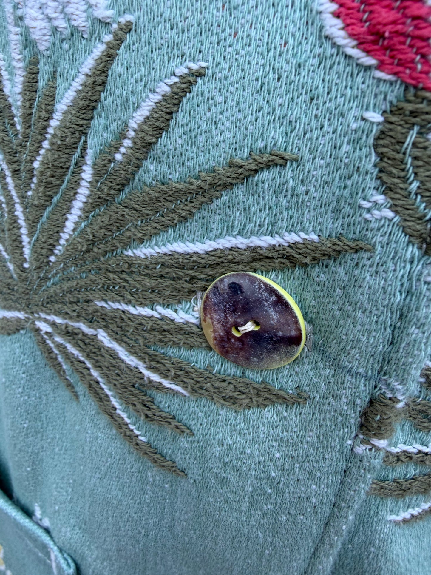 Campfire Long Coat Cotton Desert Flowers Woman’s Large