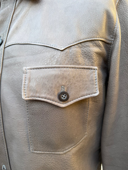 Lambskin Leather Jacket Medium