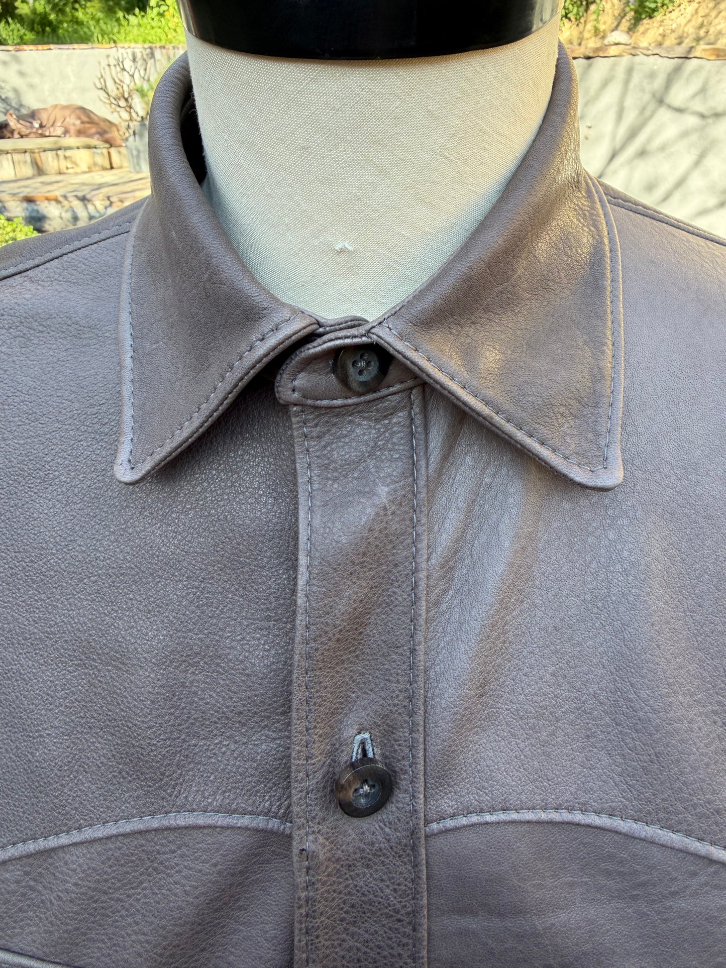 Lambskin Leather Jacket Medium