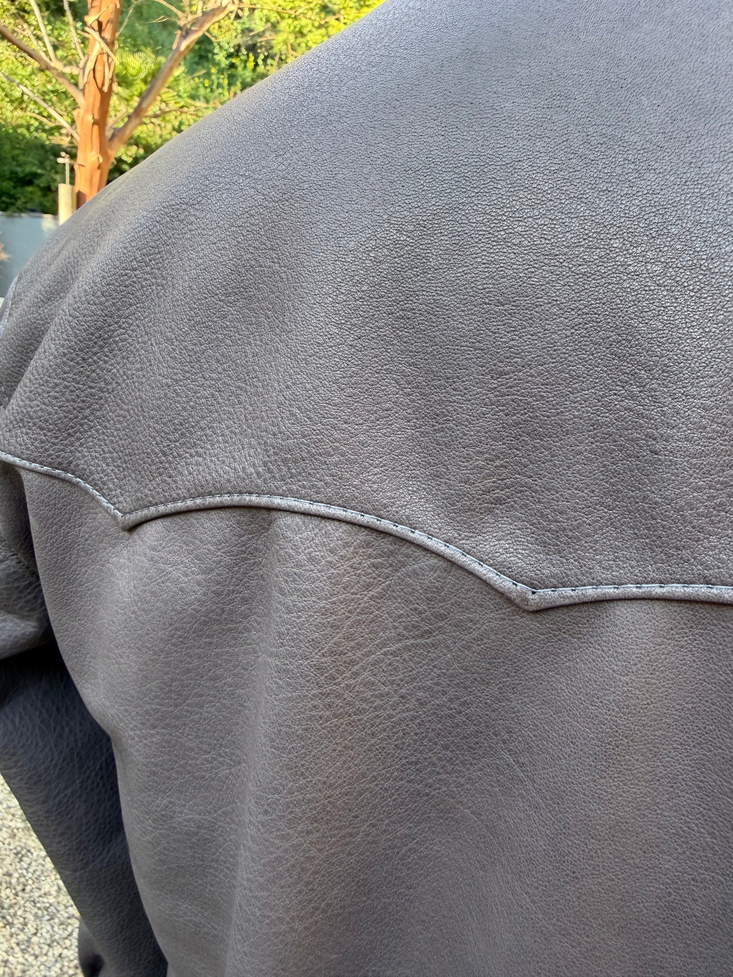 Lambskin Leather Jacket Medium