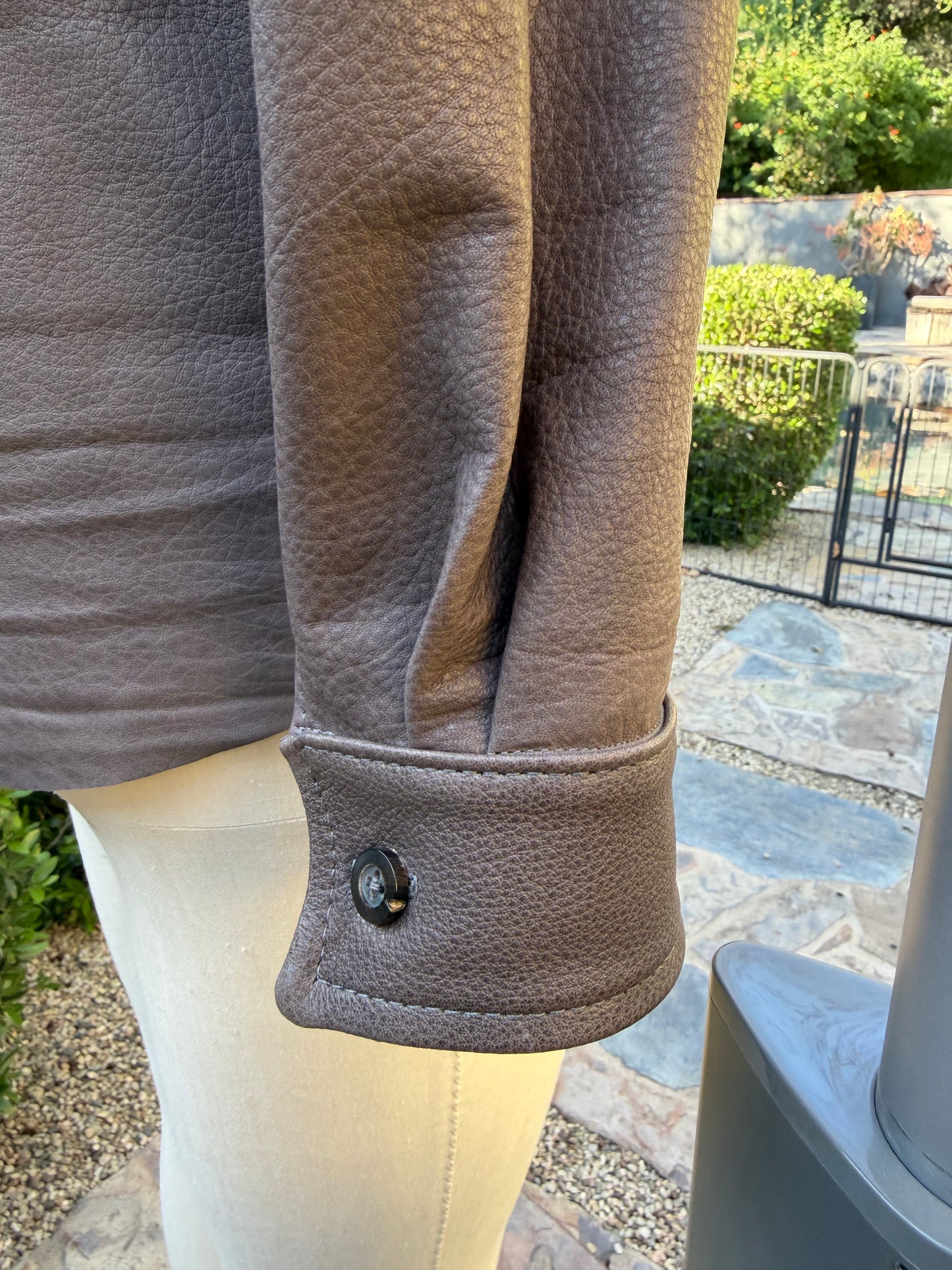 Lambskin Leather Jacket Medium