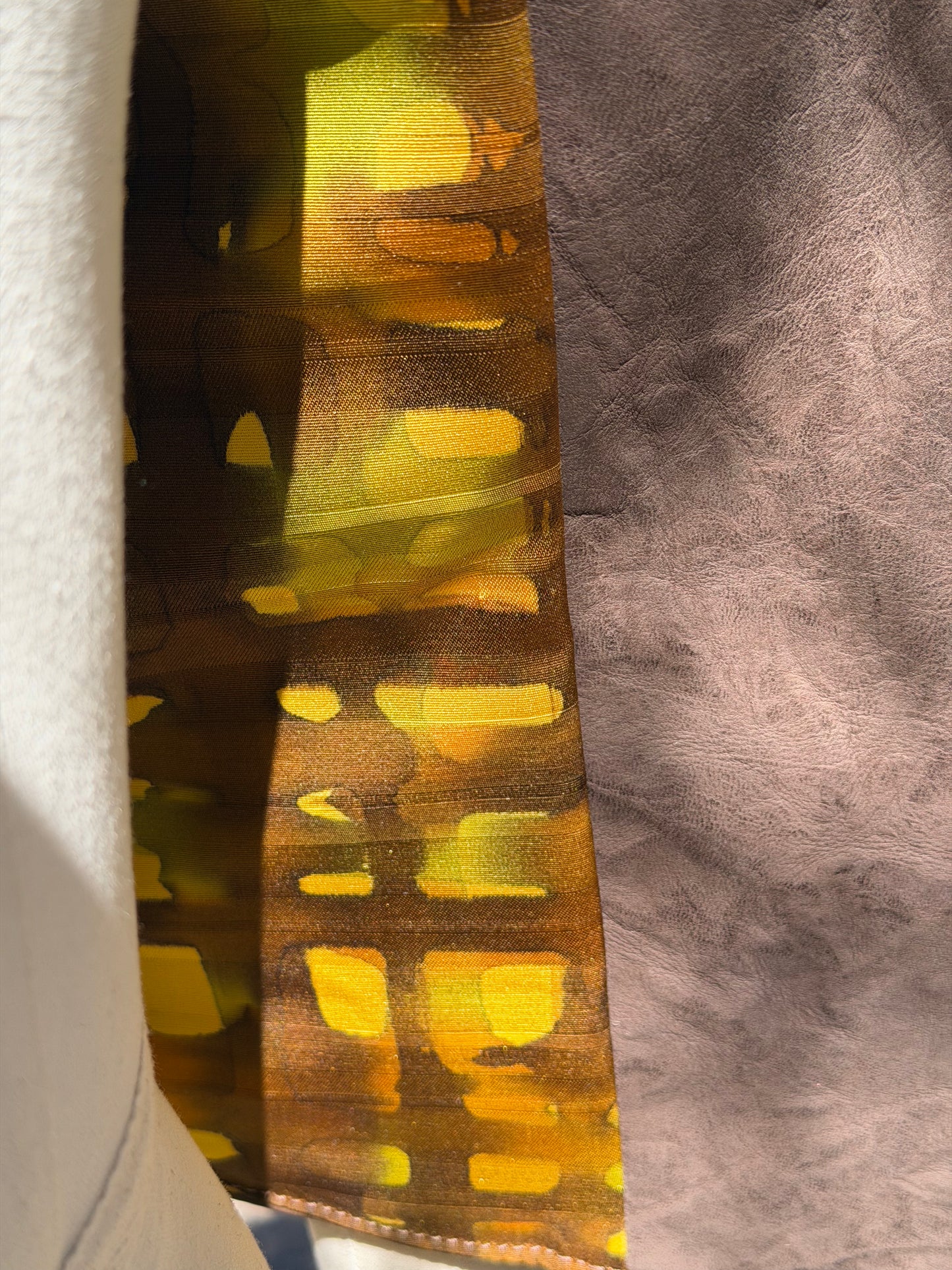 Brown Distressed Baby Calf Vest Medium