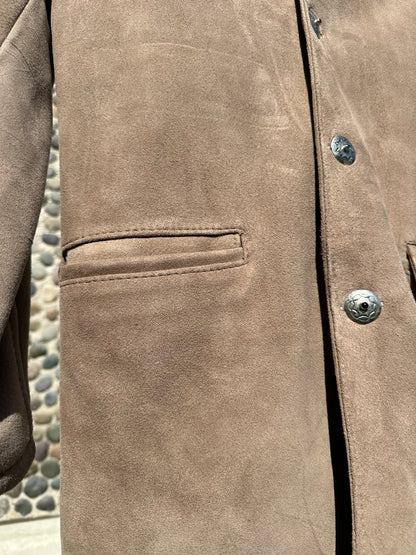 Brain Tanned Deerskin Ranch Coat