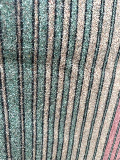 Vintage Pendleton® Stripes burgundy, green and brown