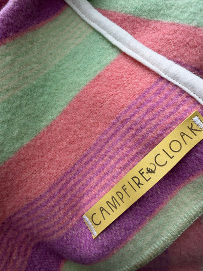MCM Plaid Wool Campfire Cloak