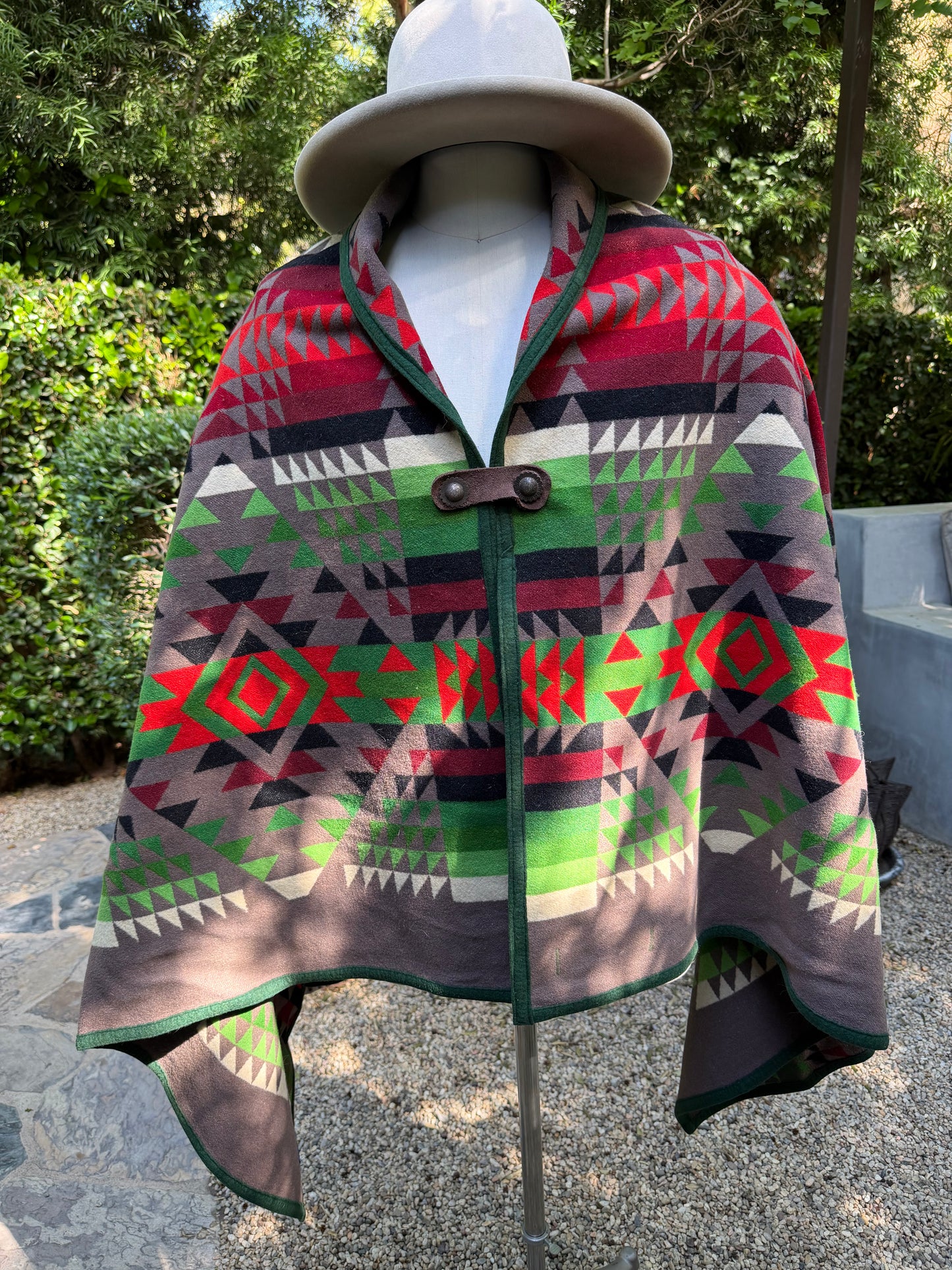 1940’s Pend Wool Campfire Cloak