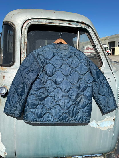 Honeysuckle M-65 Indigo Blue Liner Jacket Small