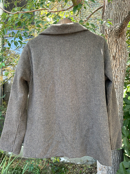 Wool/Cashmere Cucinelli Campfire Coat Medium