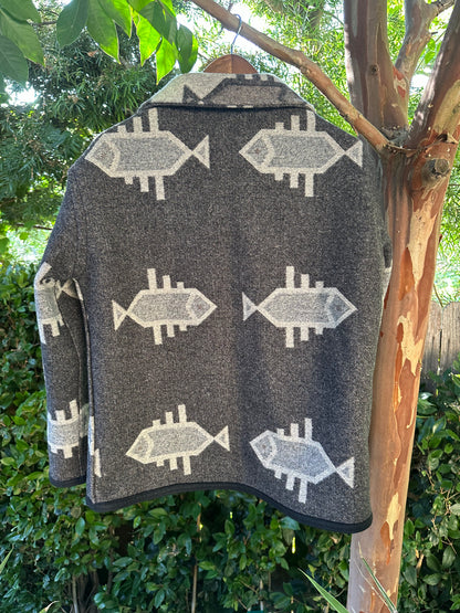 Campfire Fish Pendleton® Wool Medium