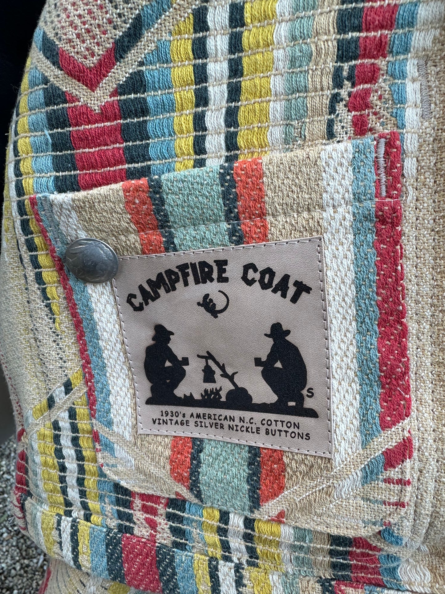 1930’s American Cotton Campfire Coat Small