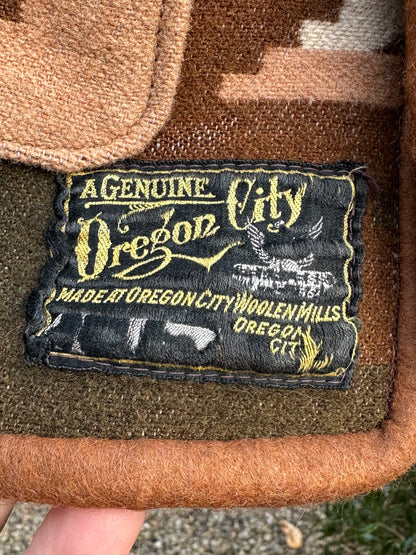 1920’s Oregon City  Campfire Coat Wool Medium