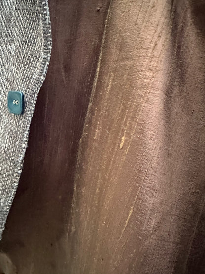 Japanese Kendo Mud dyed Cotton Campfire Coat Medium