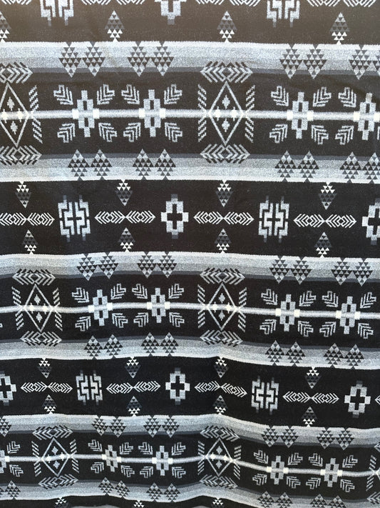 Black & Grey Pendleton® small geometric pattern