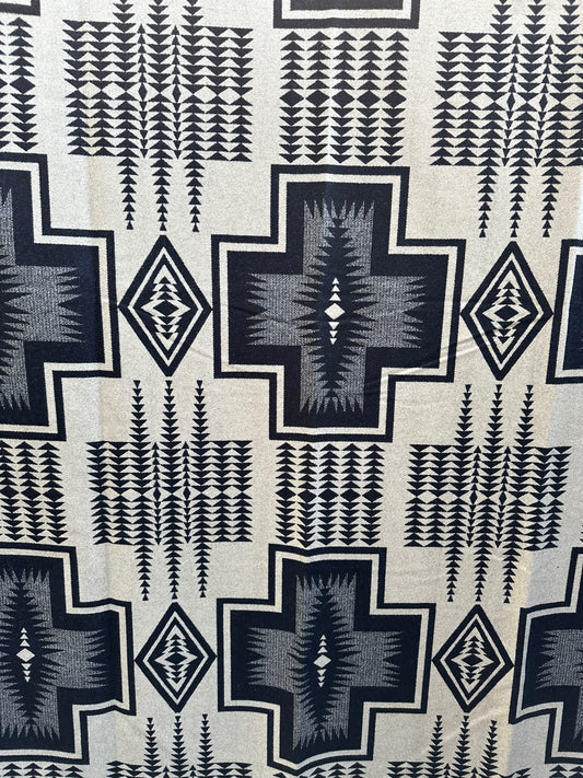 Black & Grey Pendleton® large geometric pattern