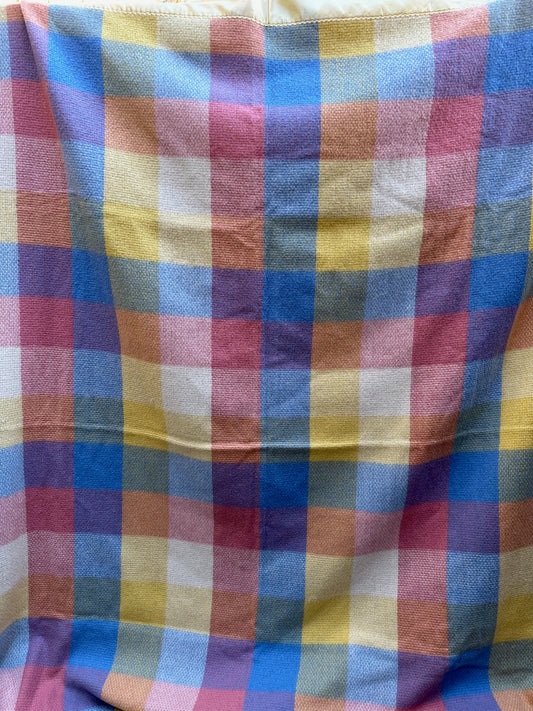 1960's Northstar Wool Checker Multi-Color