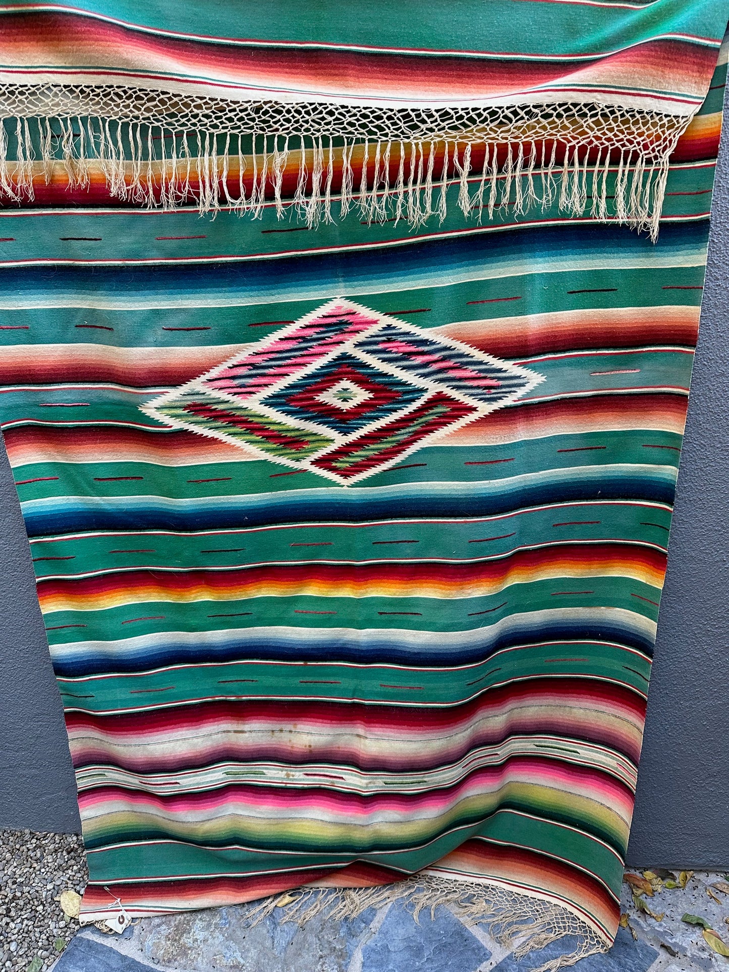 1930's colorful Serape