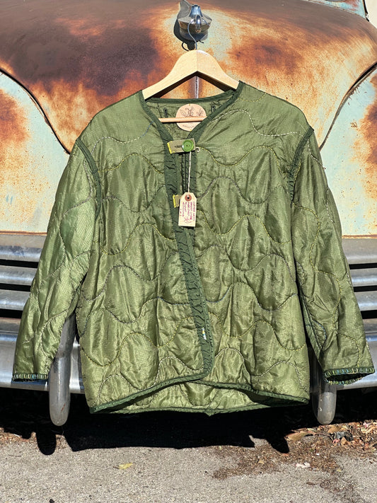 Honeysuckle M-65 Green Liner Jacket Medium