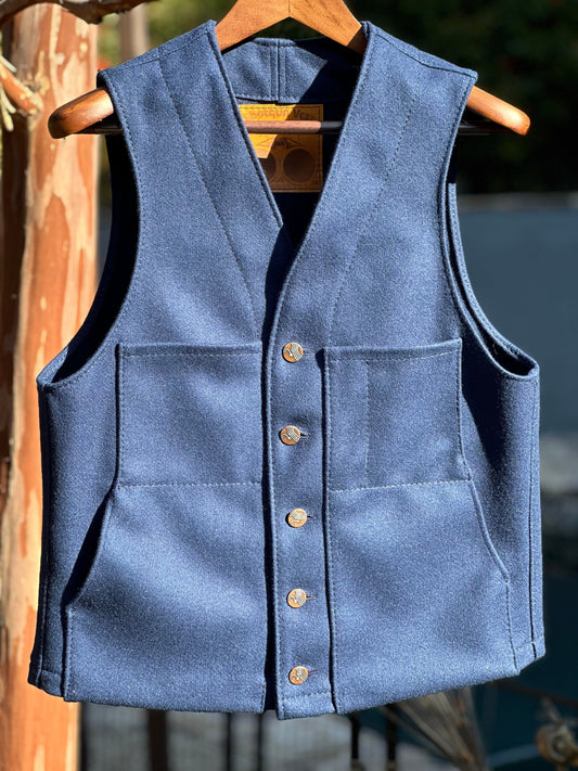 Italian MHT Brushed Wool Shotgun Vest