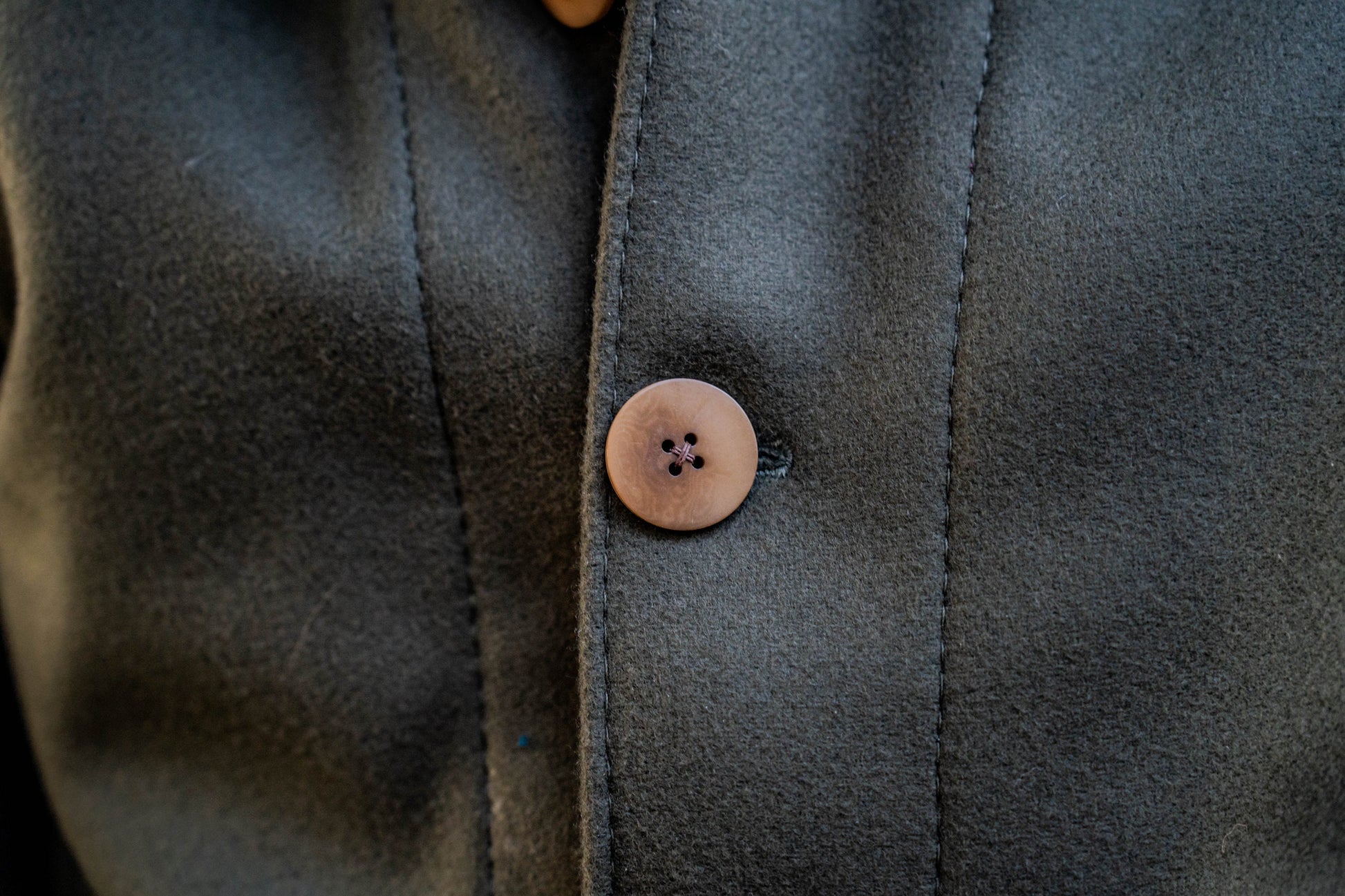 Brushed English Wool Campfire Coat