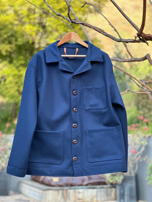 Brushed MHT Italian Wool Campfire Coat