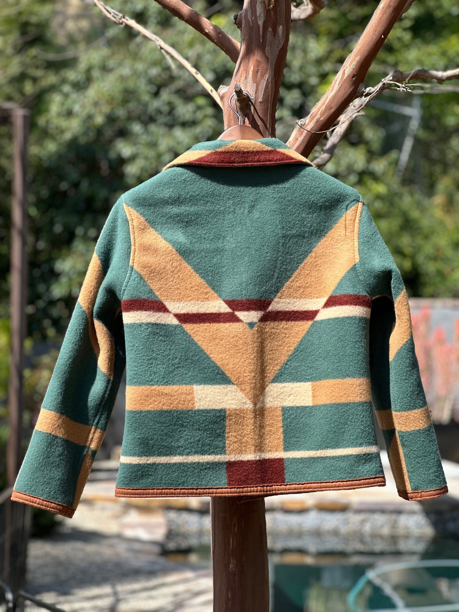 Rare Grand Canyon Cedar Mountain Pendleton Wool Blanket Robe 64x80 Made Rare Grand Canyon Cedar Mountain Pendleton Wool Blanket Robe 64x80 Made