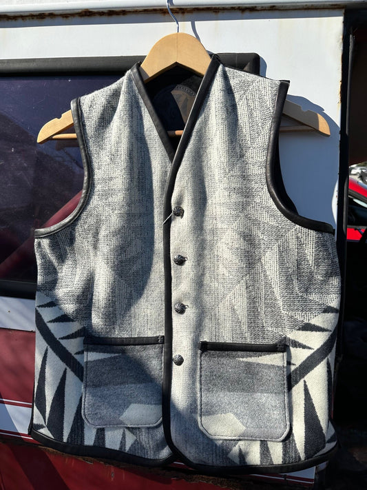 Pendleton® Wool & Leather Vest