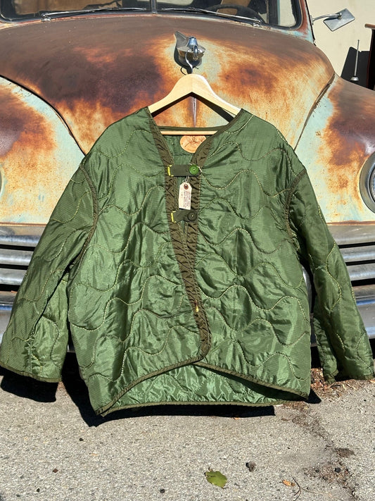 Honeysuckle M-65 Green Liner Jacket Large - X-Large