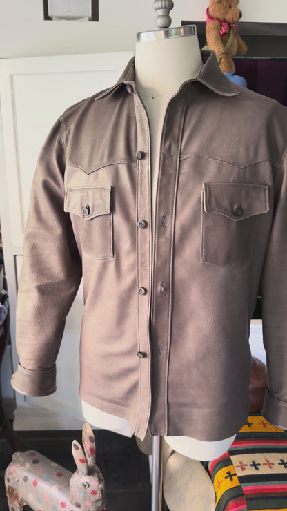 Lambskin Leather Jacket Medium